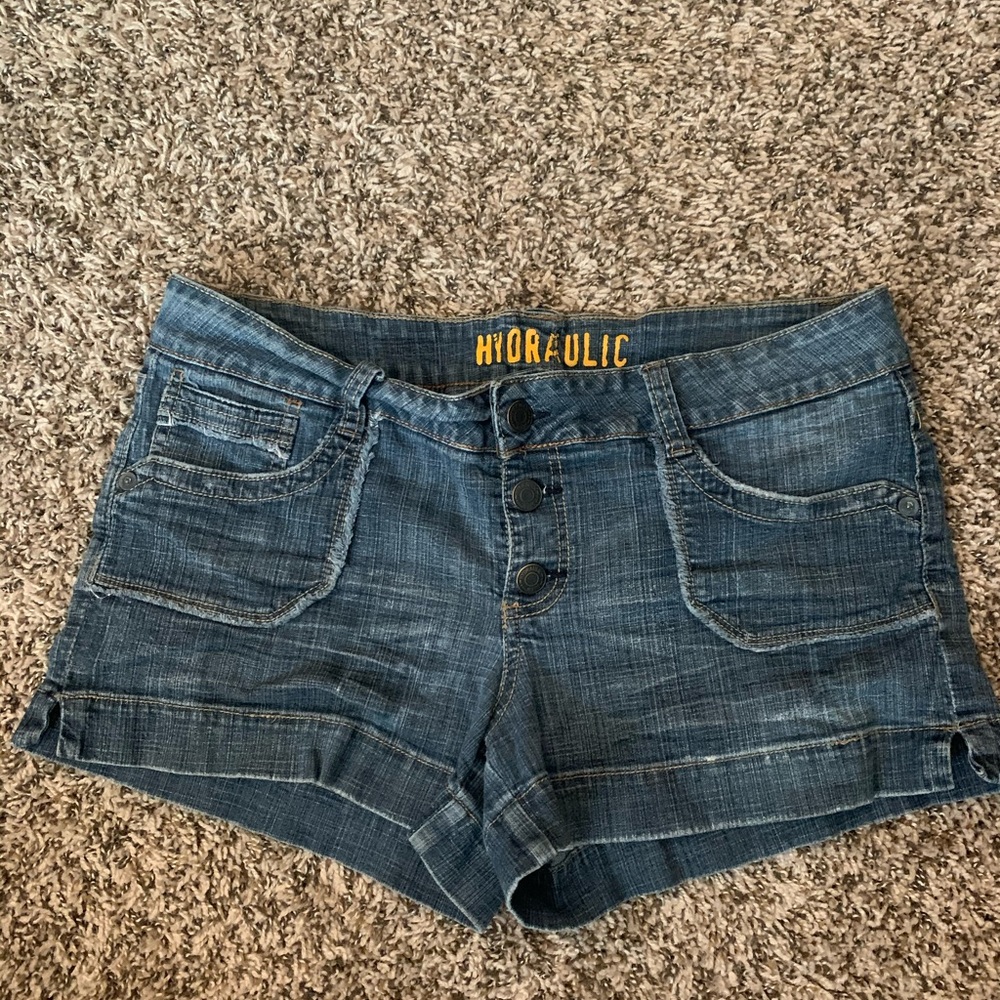 Hydraulic Jean Shorts